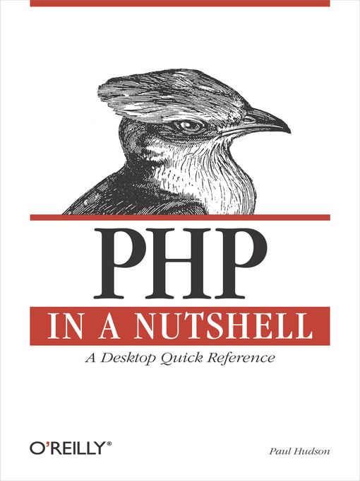 Title details for PHP in a Nutshell by Paul Hudson - Available